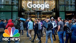 Watch Google Employees Walk Out Over Handling Of Sexual Misconduct | NBC News