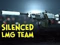 Silenced lmg team  battlefield 4