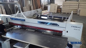 Nika Utilaje | Fierastrau circular CNC de taiat in pachet | Nimac Atlas 95