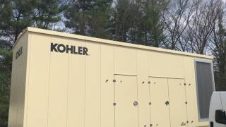 Starting up Kinsley Power's first KD1000 Kohler Diesel Generator