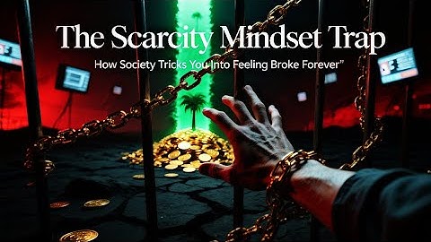 The Scarcity Mindset Trap: How Society Tricks You Into Feeling Broke Forever