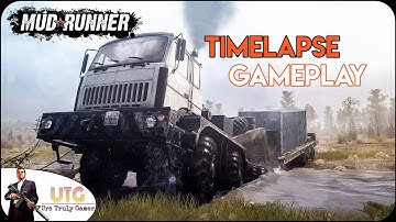 MUDRUNNER TIMELAPSE GAMEPLAY | MISSION #01 - #03