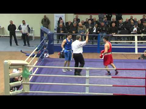 BOXING FINAL14 april 2017 (64kg)RED Bachkov Oganess -ARM VS BLUE Doliashvili Georgi-GEO - RED WP.