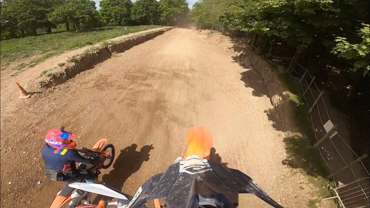 First Time at Ashdown MX Track — It’s Insane!