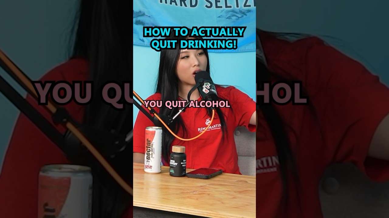 How to actually quit drinking!
