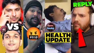 Gyan Gaming Health Update 🙏 || NG Vs PN ❌ | Boss Official Reply To TPH Controversy | Binzaid Reply 😨