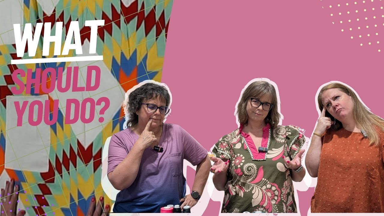 How We’d Quilt It: Thread, Designs & Fixes for Tricky Quilts (In-Person at Two Chicks Quilting)