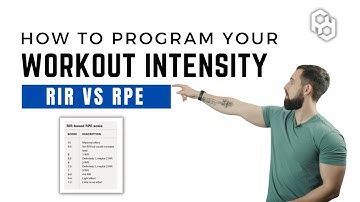 RIR vs RPE | How To Program Your Workout Intensity
