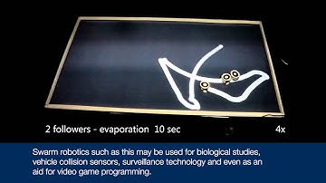 Pheromone-based Swarm communications in robots | University of Lincoln