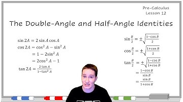 KStevMath - Precalculus Math U See - The Half-Angle and Double-Angle Identities - Lesson 12