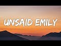 Video thumbnail of "Julie and the Phantoms - Unsaid Emily (Lyrics) (From Julie and the Phantoms)"