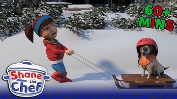 ❄️ Munchington’s Snow Day Fun | Shane the Chef Full Episode | Shane the Chef Official