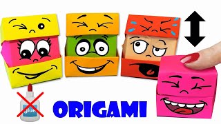 ОРИГАМИ КОРОБОЧКА МЕНЯЕТ ЛИЦО - БЕЗ КЛЕЯ! ORIGAMI BOX CHANGES FACE - Emoji I Paper Crafts ОРИГАМИ КОРОБОЧКА МЕНЯЕТ ЛИЦО - БЕЗ КЛЕЯ! ORIGAMI BOX CHANGES FACE - Emoji I Paper Crafts