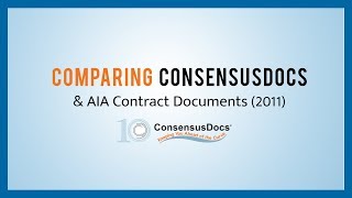 Comparing ConsensusDocs and AIA Contract Documents (2011)