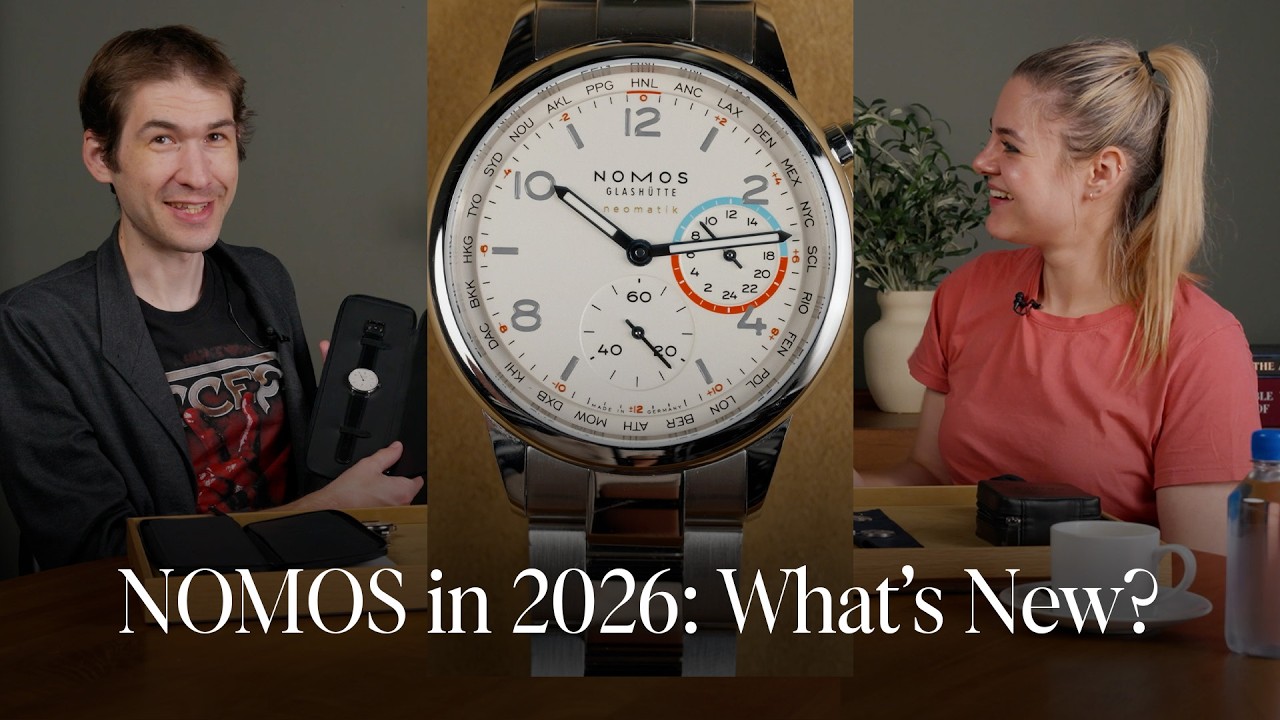 NOMOS Glashütte 2026: What’s New Since Watches & Wonders - YouTube - The 1916 Company