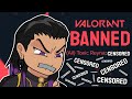 Toxic reyna gets herself banned  valorant funny moments