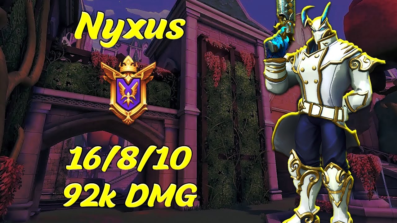 Nyxus - Androxus (Grandmaster) PaladinsTube