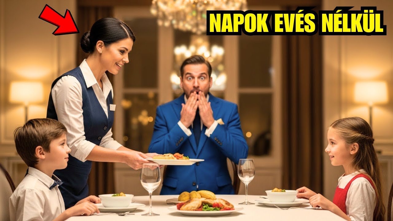 Az ikrek napok óta nem ettek... mígnem a dadus olyat tett, ami sokkolta a milliomost.