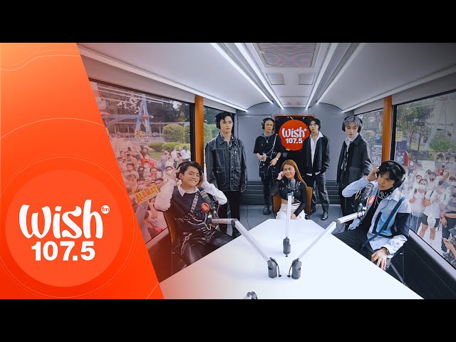 ALAMAT (ft. Lyca Gairanod) performs ILY ILY LIVE on Wish 107.5 Bus class=