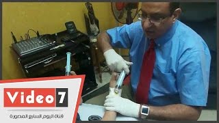 طبيب مصرى يبتكر علاجا للقدم السكرى دون جراحة