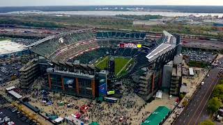 PHILADELPHIA EAGLES PREGAME WITH A DRONE 9/7/2021 *DONT DO THIS*