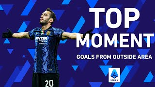 The 10 best long-range goals from the first half of the season | Top Moment | Serie A 2021\/22