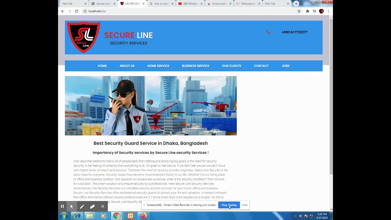 Security services in Dhaka|Security company in Bd|Secure Line