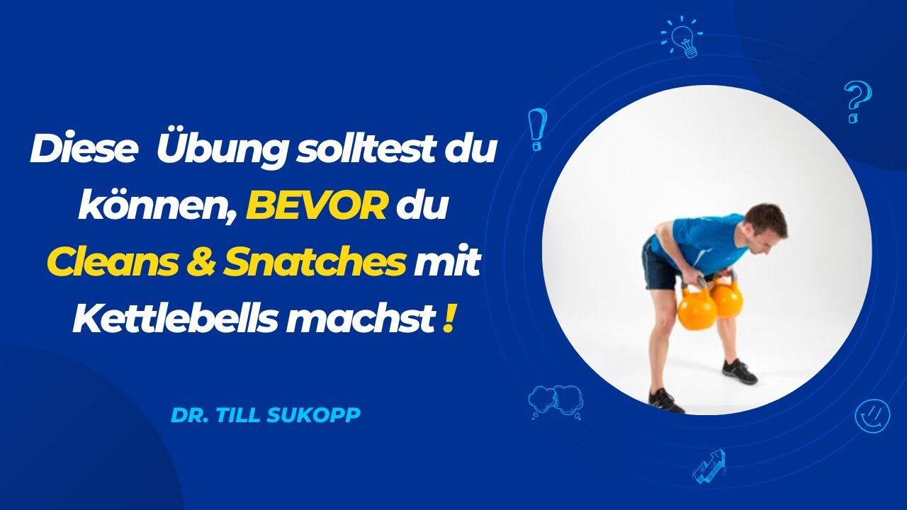 Diese Übung solltest du VOR Cleans und Snatches können