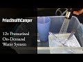 12v Pressurized Water System Demand Prius Stealth Camper Shower Pump Van Car Sink Vanlife 12 Volt