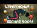 SCARIEST ESCAPE ROOM EVER!! *ALMOST DIED* MUST WATCH!!