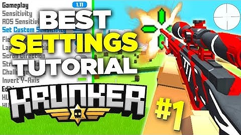 The *BEST* Krunker Settings 2020(Play Like a PRO)Krunker #1