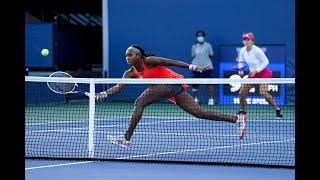 Gauff/McNally vs Melichar/Xu Full Match | US Open 2020 Doubles Round 3