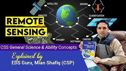 Remote Sensing | General Science & Ability for CSS | Mian Shafiq CSP