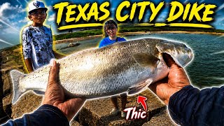 Fishing Texas City Dike in the Summer Heat—Worth It