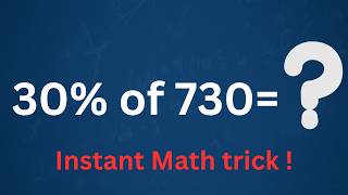 30 Of 730 thirty Percent Of 730