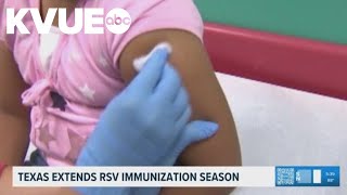 Texas extends RSV immunization period