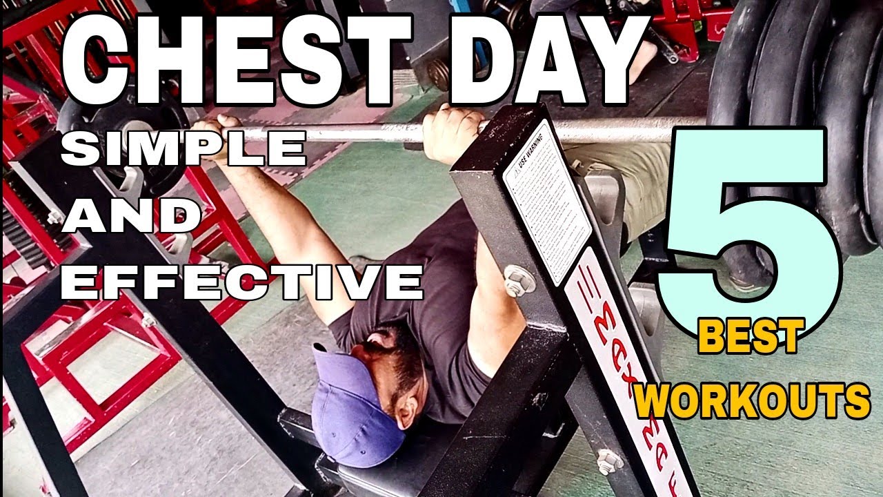 full week workout plan chest workout day YouTube