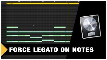 Logic Pro X Tutorial - Force Legato (Pro Tip)