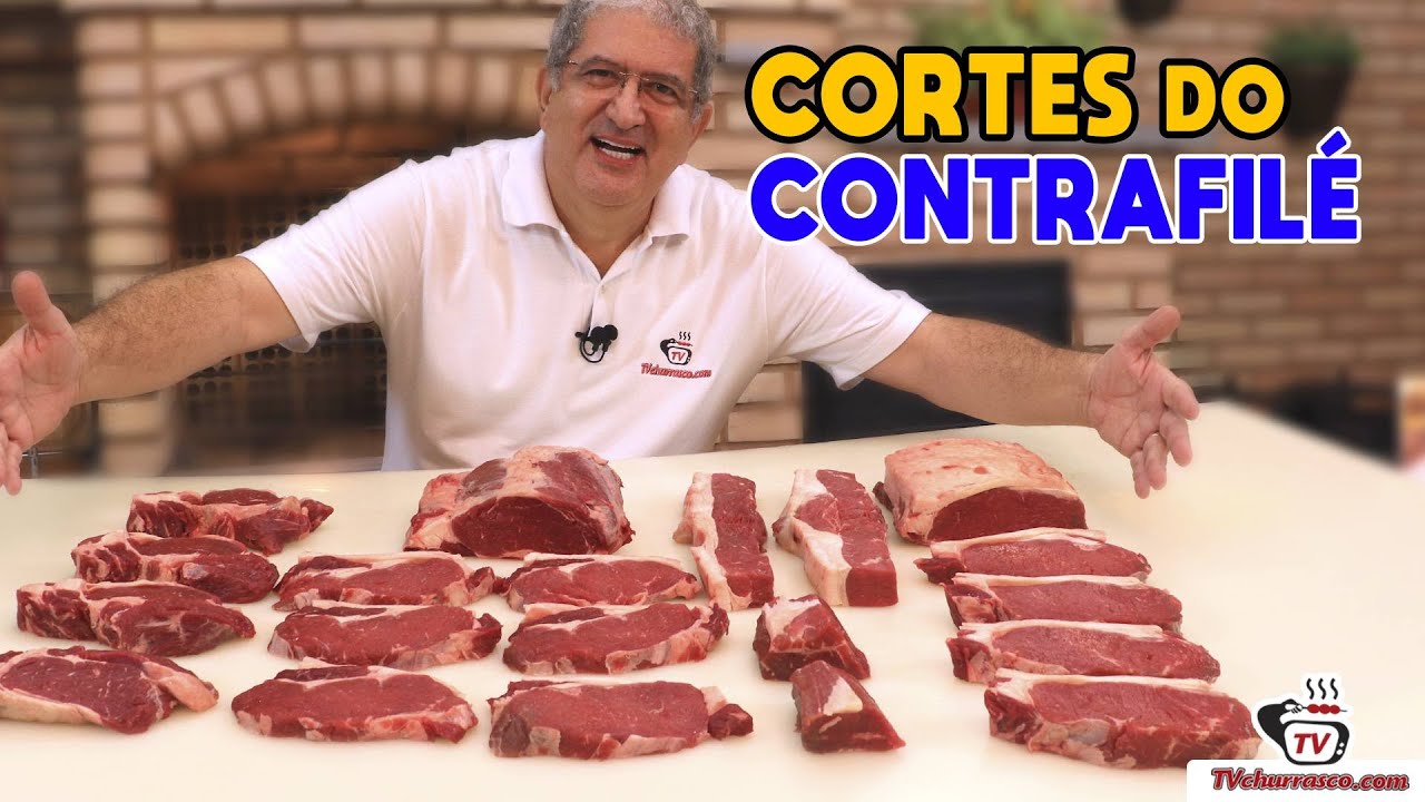 Cortes do Contrafilé – Curso Açougueiro Amador AULA 1 – Tv Churrasco