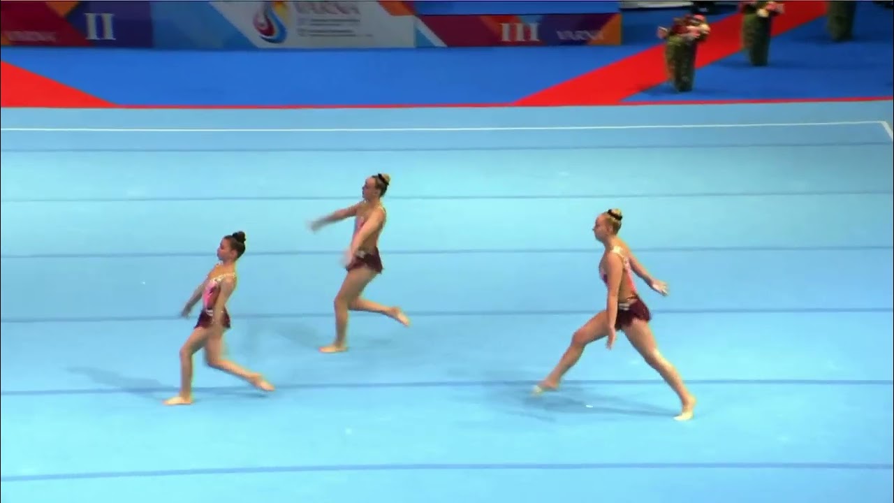 016 Nuorten EM-kilpailu 2023 Varna, WG BAL, Elviira Laine Netta Nuppola Siiri Nuutinen