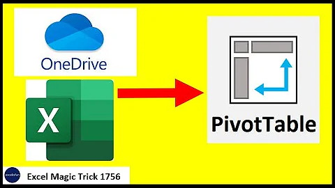 Power Query to Import Excel File From OneDrive SharePoint into PivotTable, Refresh New Data EMT 1756