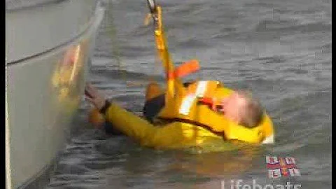 Man overboard recovery by PBO: Yacht single strop