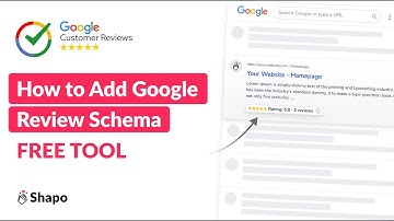 How to Add Review Schema Markup to Your Website [FREE TOOL] #seo
