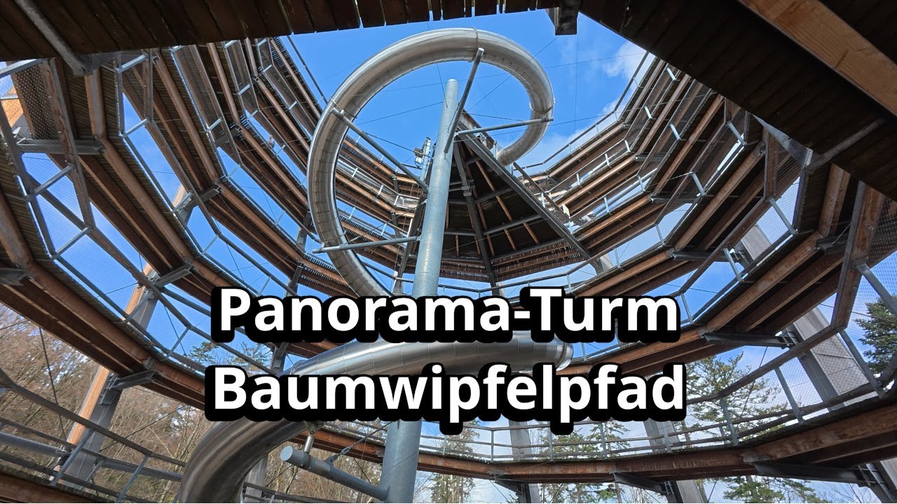 Bad Herrenalb & Baumwipfelpfad – Unser Ausflug mit Panorama-Turm | Schwarzwald Vlog