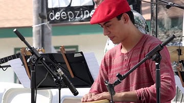 Luis Conte and Miguelito at The Avocado Festival 2012