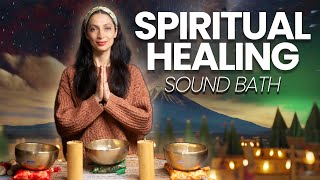Spiritual Healing Sound Bath | Releasing Pain | Transformation | Awakening to Your True Self