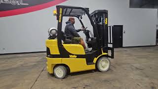 2020 YALE GLC050VX 5,000 LBS CUSHION LPG FORKLIFT STK 16896