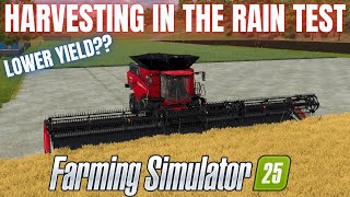 RAIN HARVESTING TEST - Farming Simulator 25