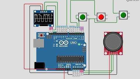 DIY Arduino Oscilloscope with OLED Display | Joystick & Push Buttons Control | Arduino Project