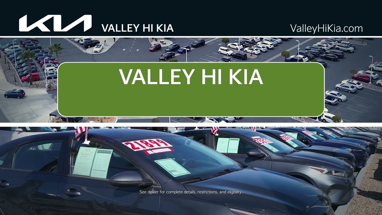 Valley Hi Kia Memorial Day Sales Event
